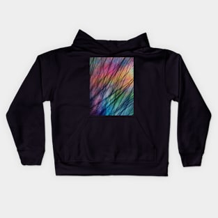 Tropical Feather Abstract II Kids Hoodie